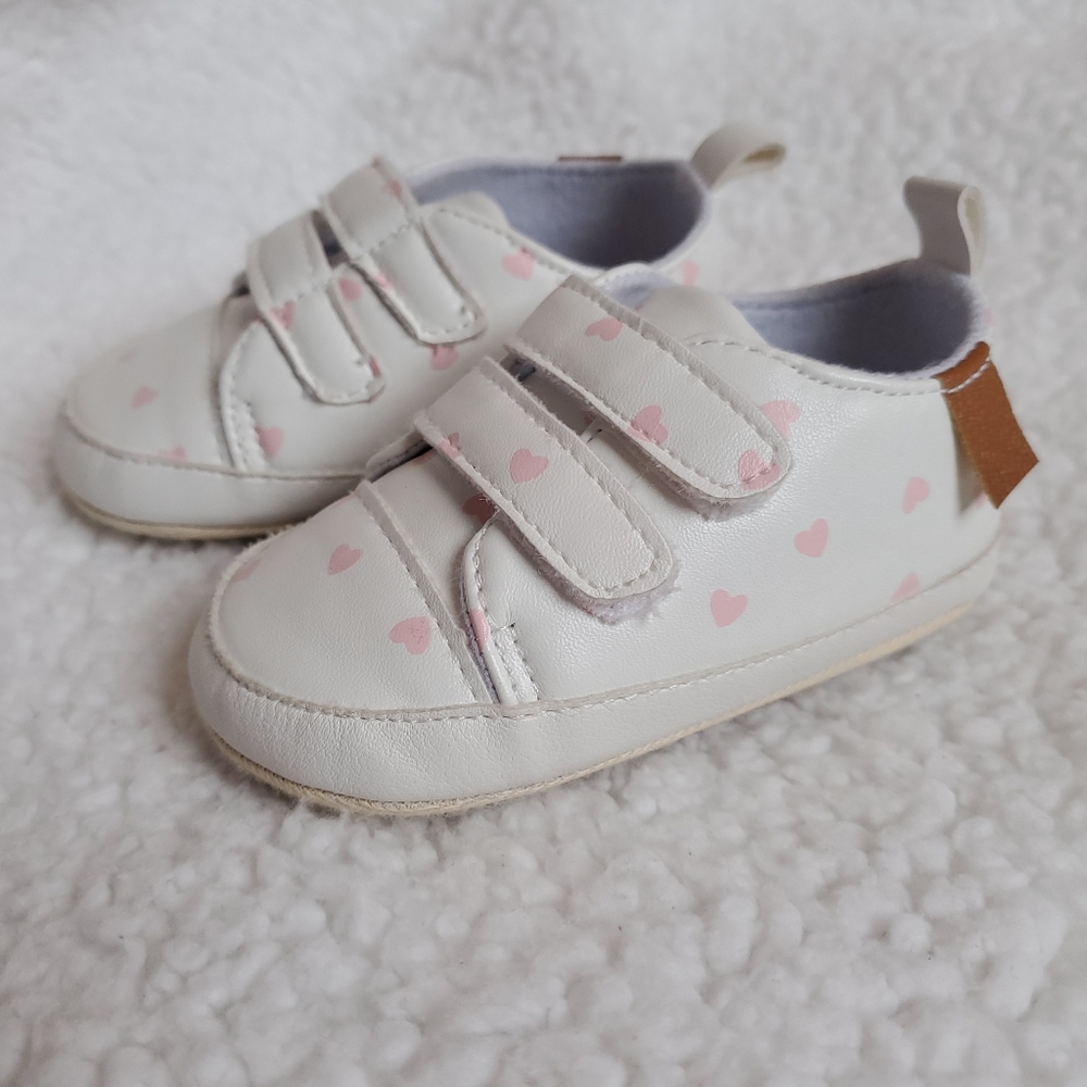 Size 2 velcro sneakers for baby girl